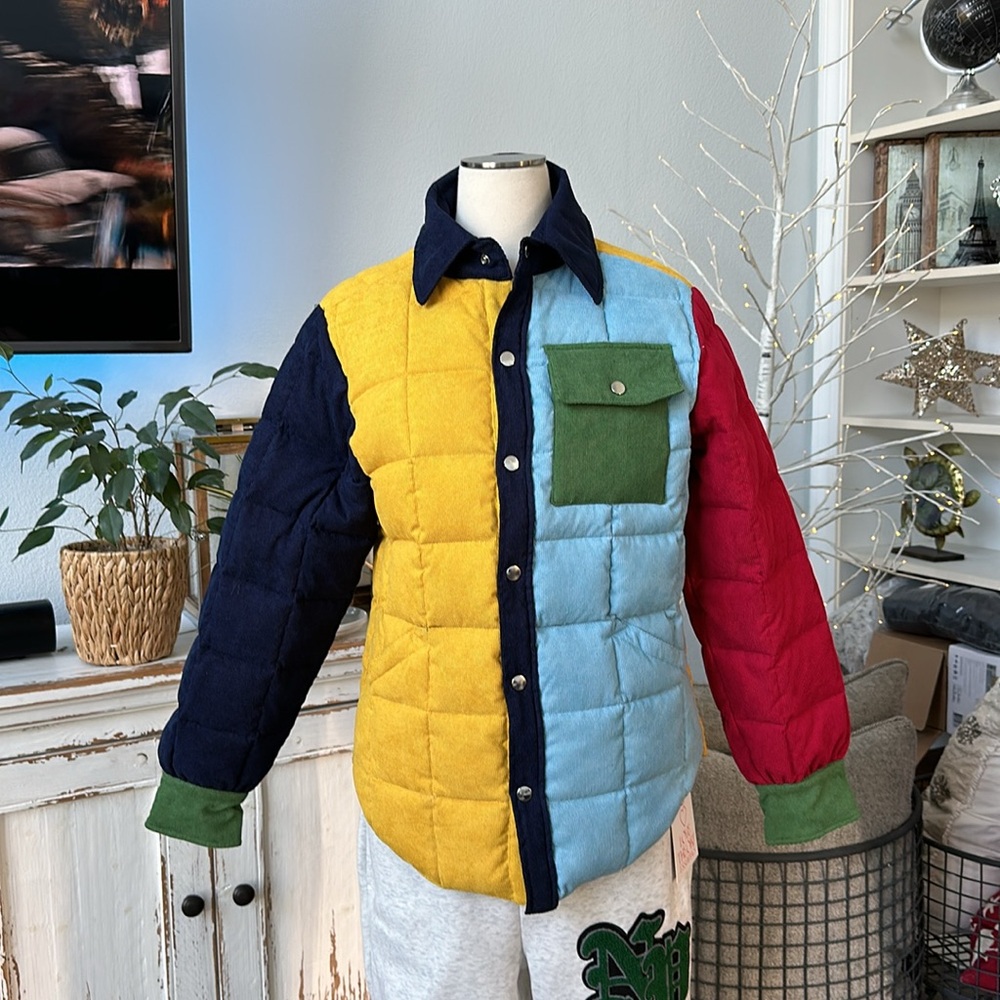 MCNAIRY & CO. Corduroy Quilted Shacket NWT
